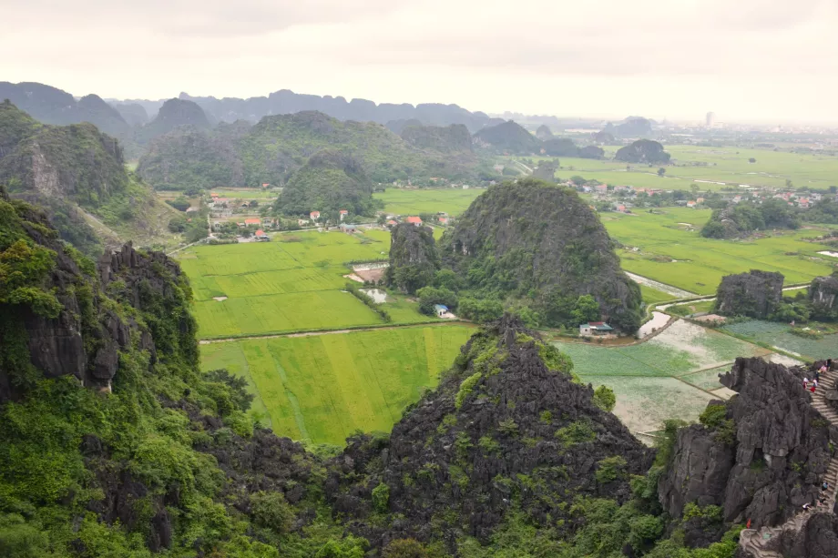 Zona kárstica de Ninh Binh, Vietnam