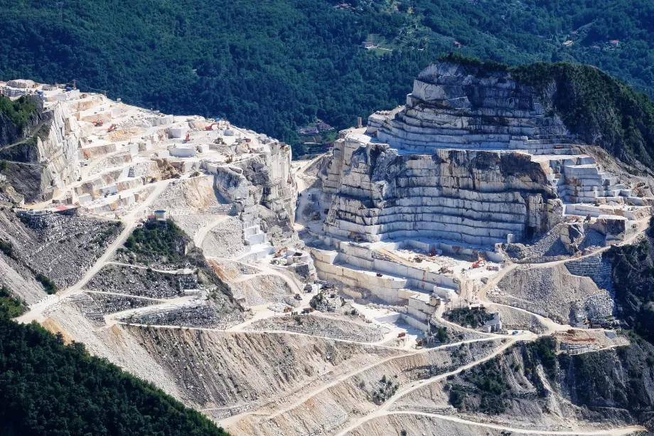 Minas de mármol de Carrara