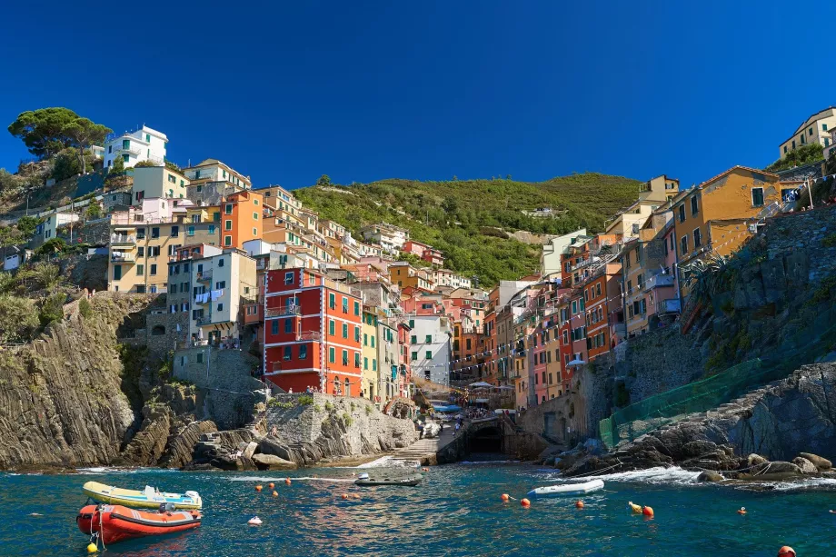 Riomaggiore desde el mar