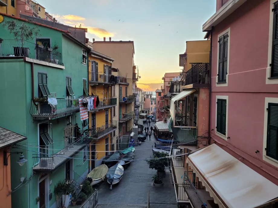 Calle principal de Manarola