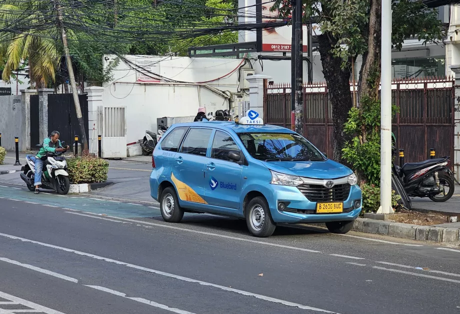 Taxi en Yakarta