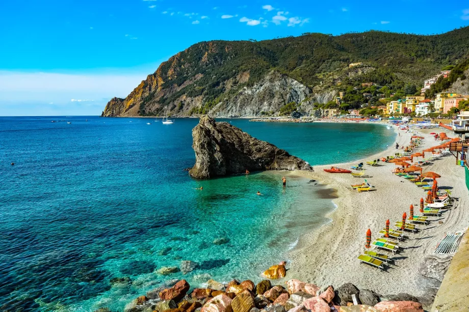 Playa en Monterosso