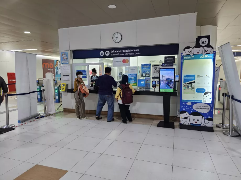 Venta de entradas en el metro