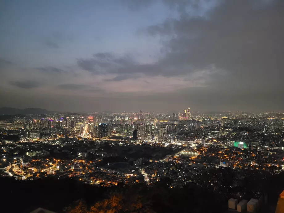 Vista desde la colina de Namsan