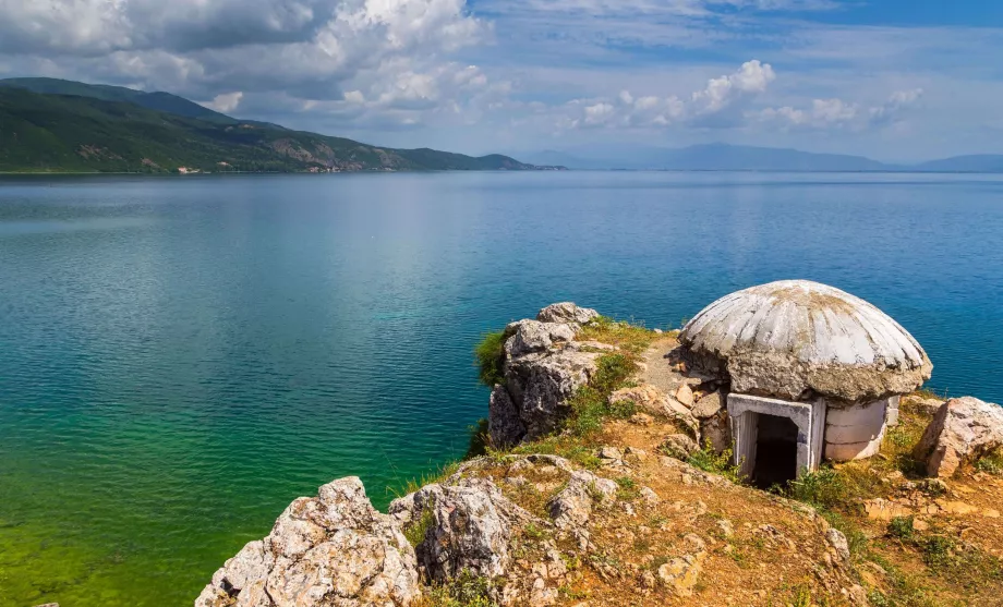 Lago Ohrid en Albania