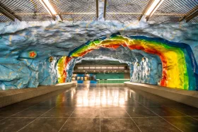 El metro artístico de Estocolmo