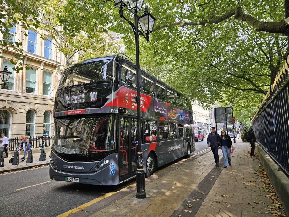 Autobús en Birmingham