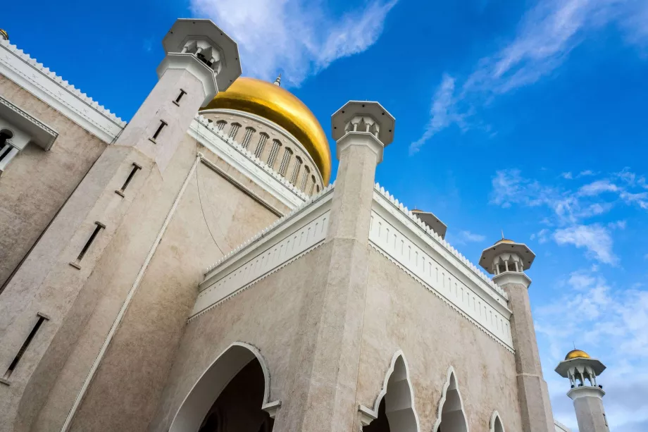 Mezquita islámica en Brunei