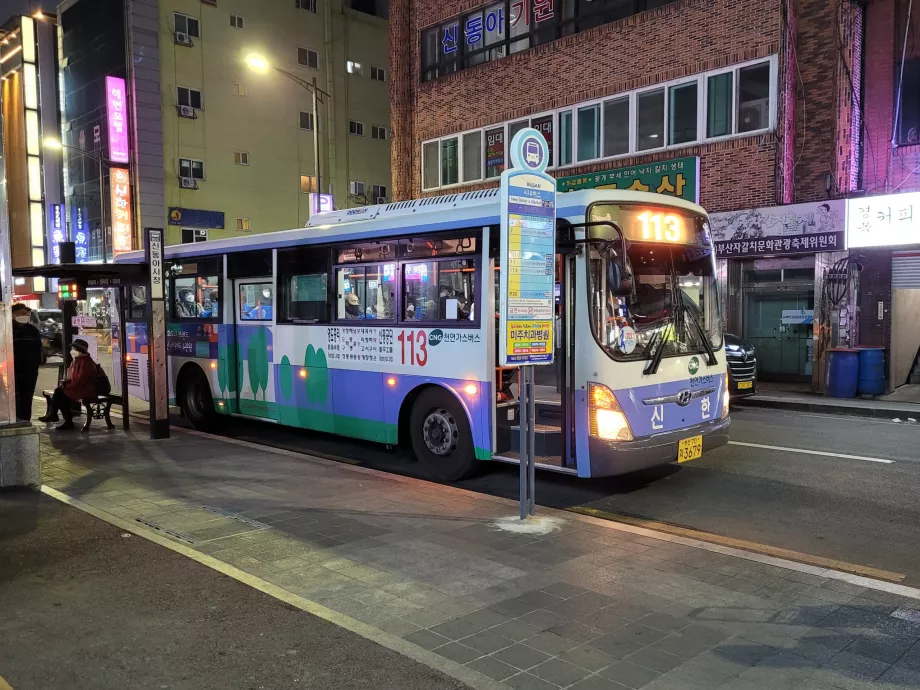 Autobús en Busan