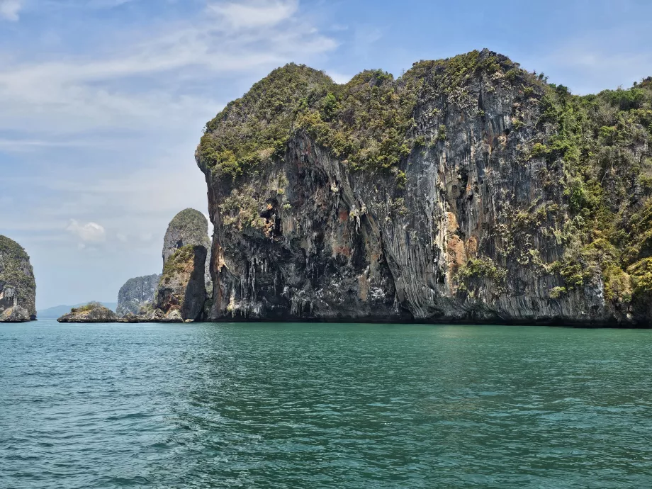 Formaciones rocosas en Railay