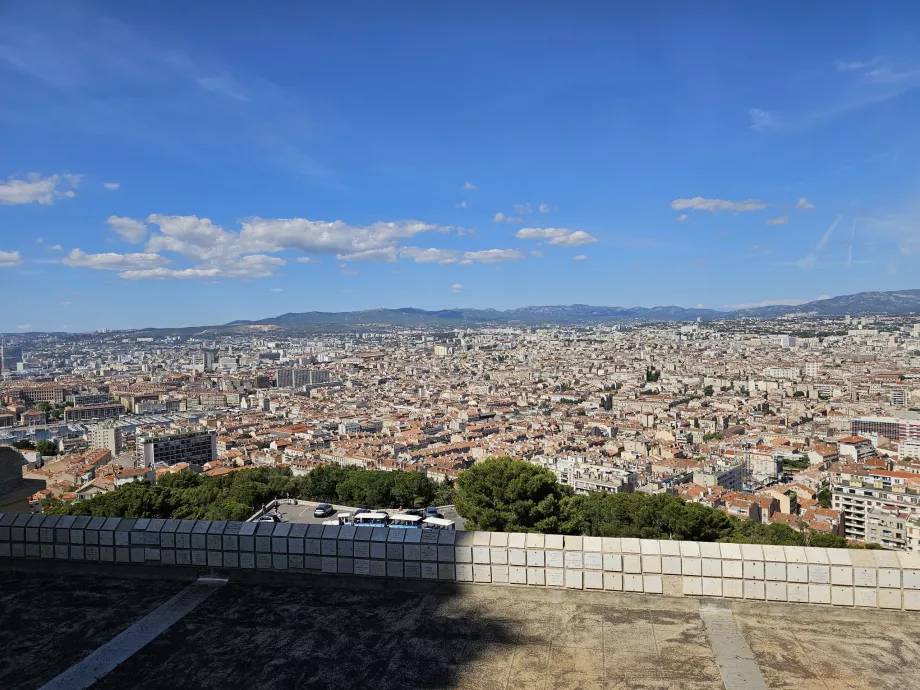 Vista desde Notre Dame de la Garde