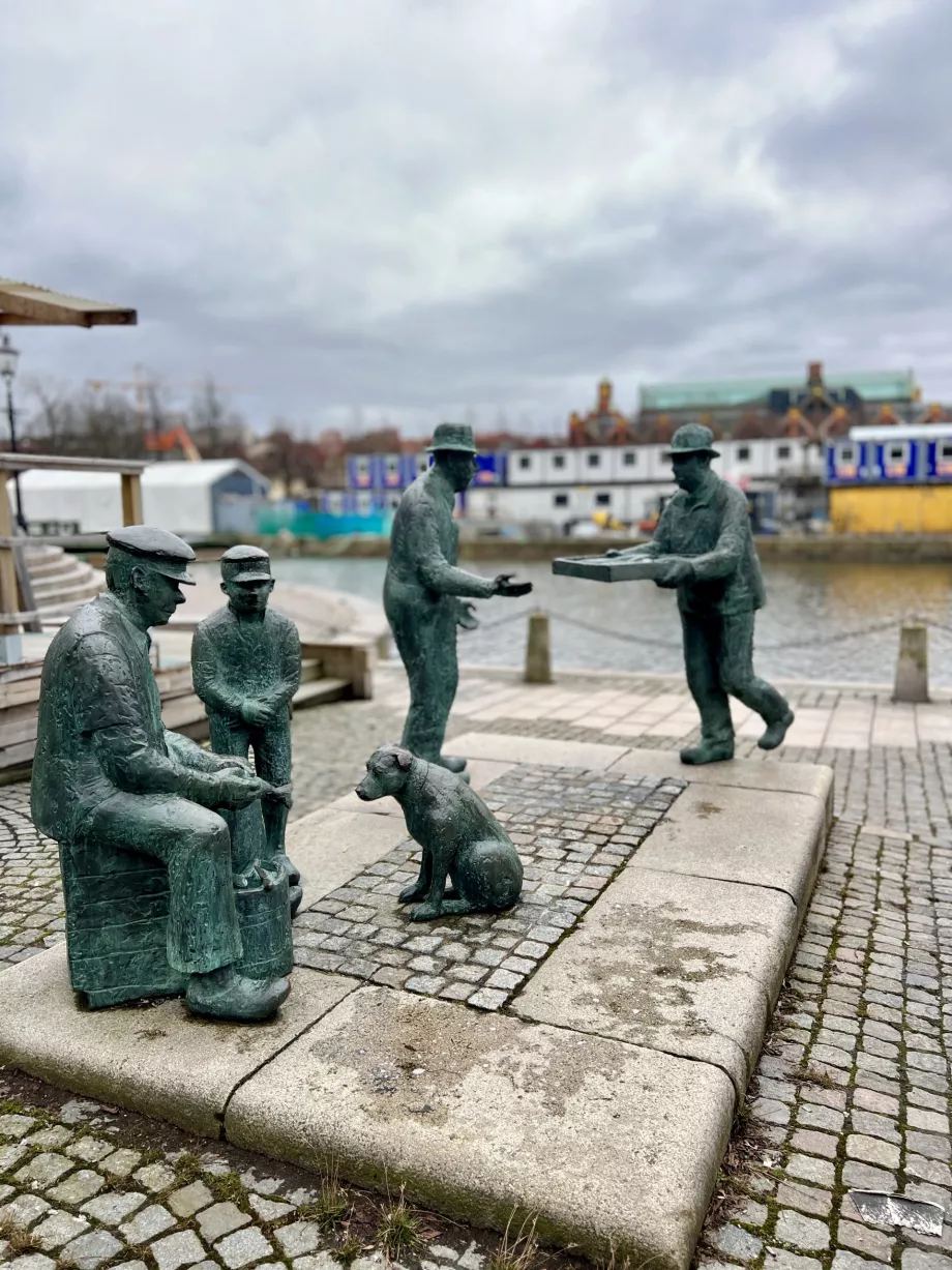 Estatua de pescadores