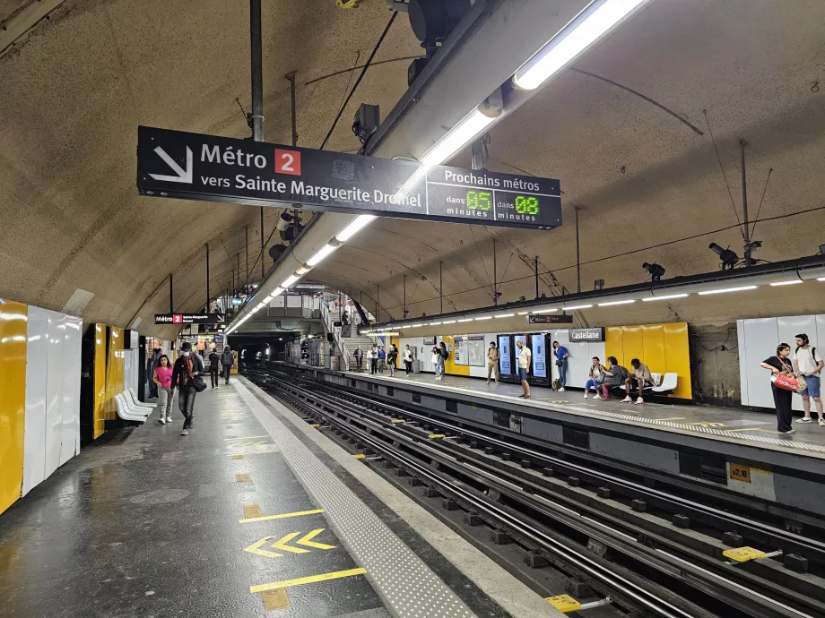 Estaciones de metro de Marsella