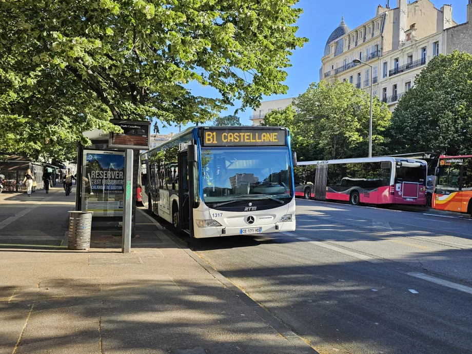 Autobús en Marsella