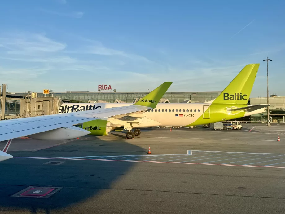 Aeropuerto de Riga RIX y airBaltic