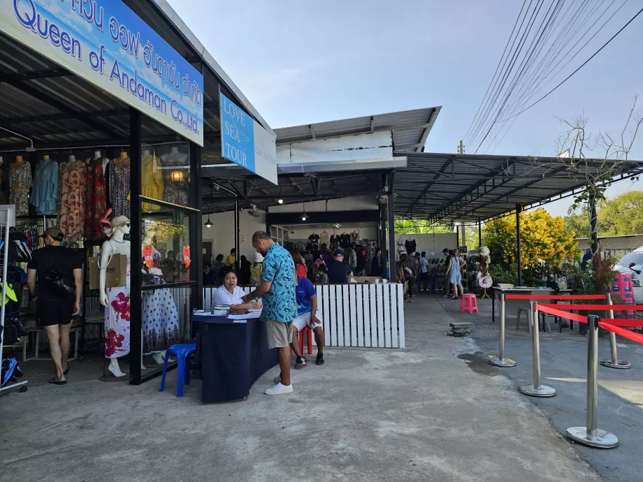 Registrarse antes del viaje en la agencia de viajes