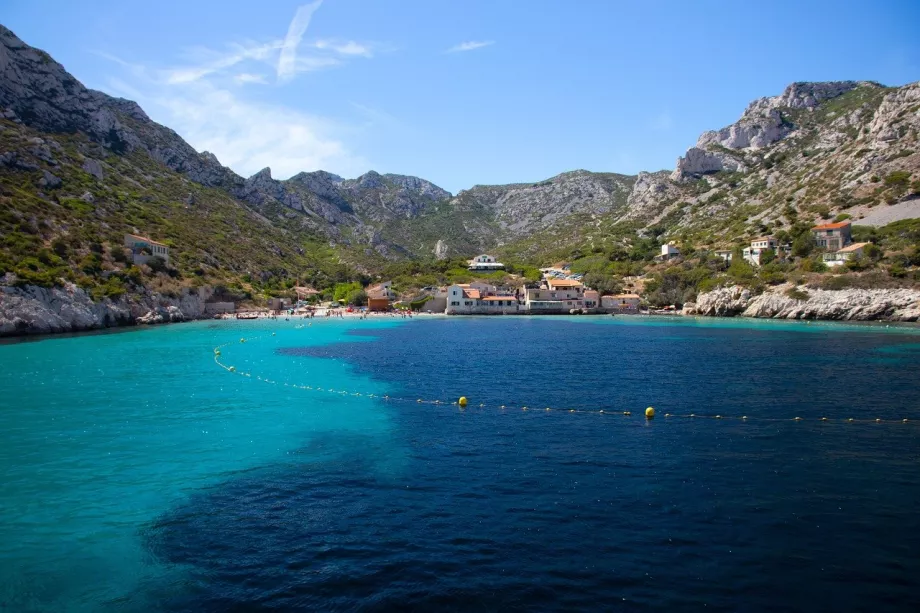 La bahía de Calanques