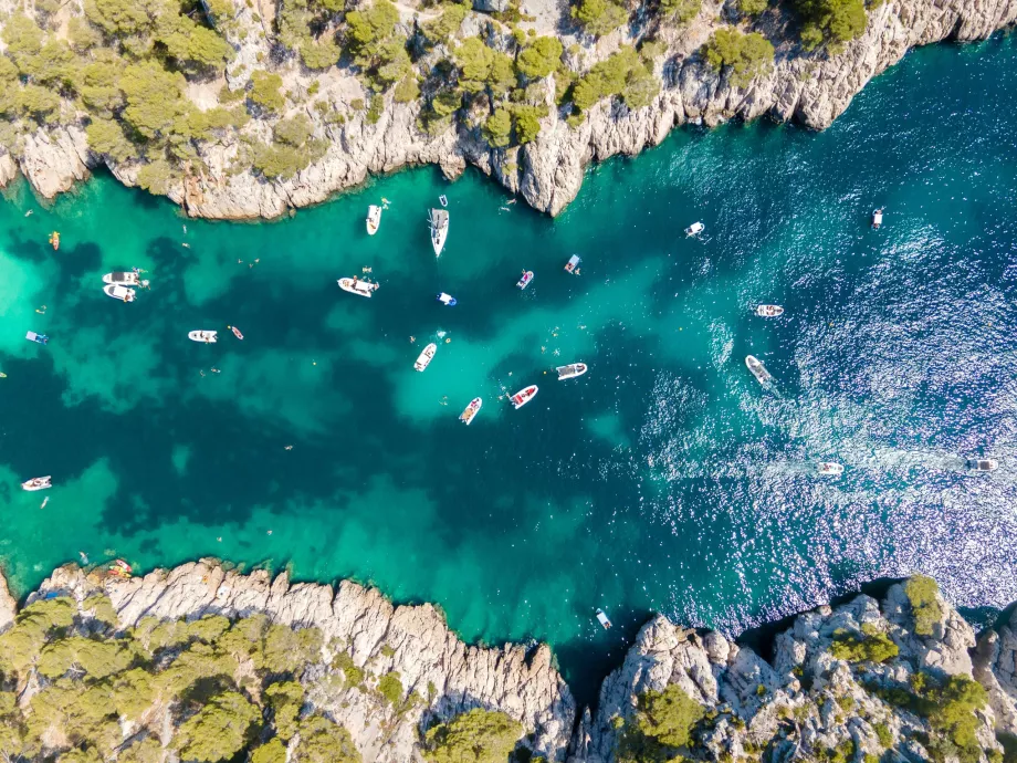 La bahía de Calanques