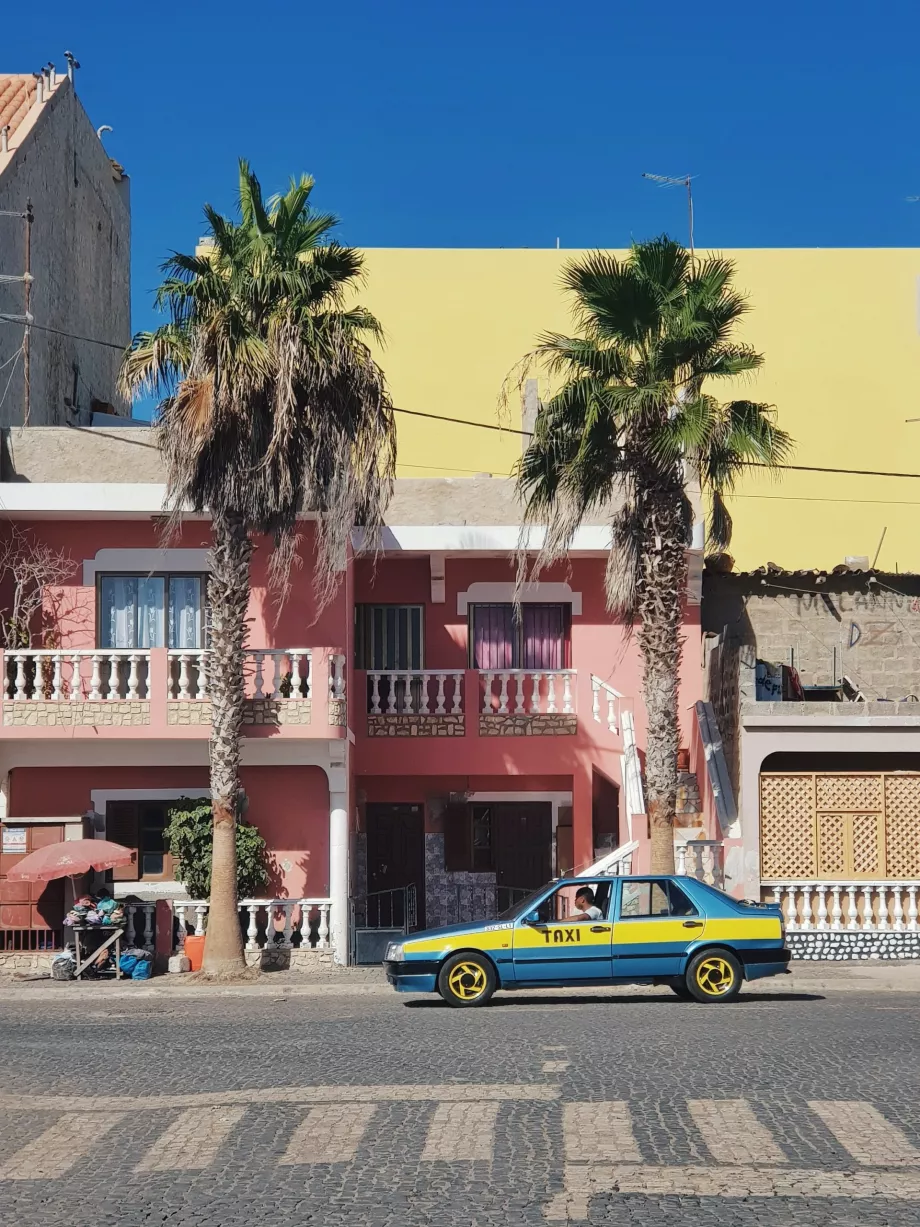 Taxi en Santa Maria, Sal