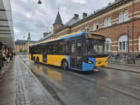Autobús de transporte público en Copenhague