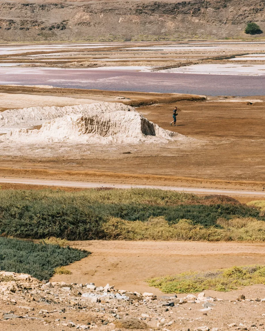 Vista de Salinas de Pedra Lume