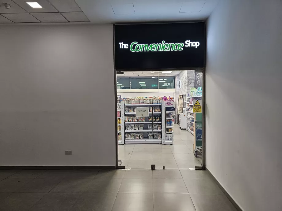 Supermercado cerca del aeropuerto de Malta