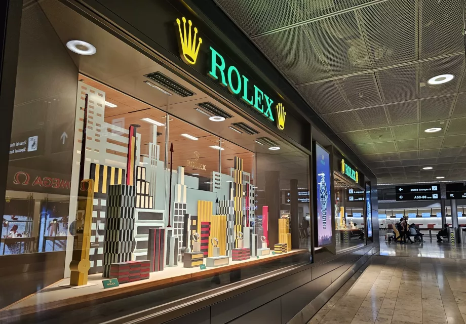 Tiendas, Rolex (zona de tránsito)