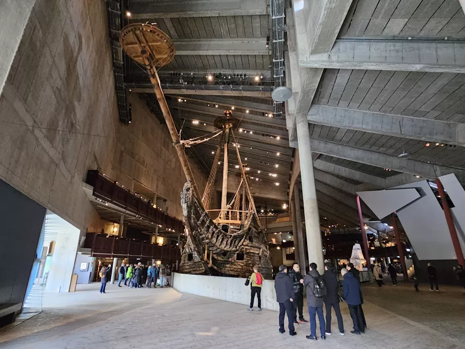 Barco en el Museo Vasa