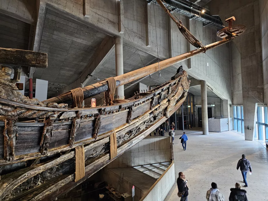 Barco en el Museo Vasa