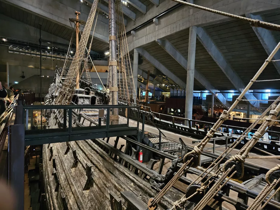 Barco en el Museo Vasa