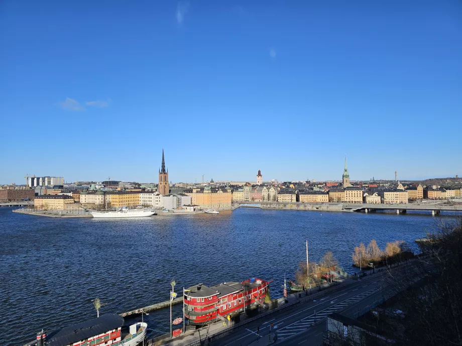 Vista desde Monteliusvägen