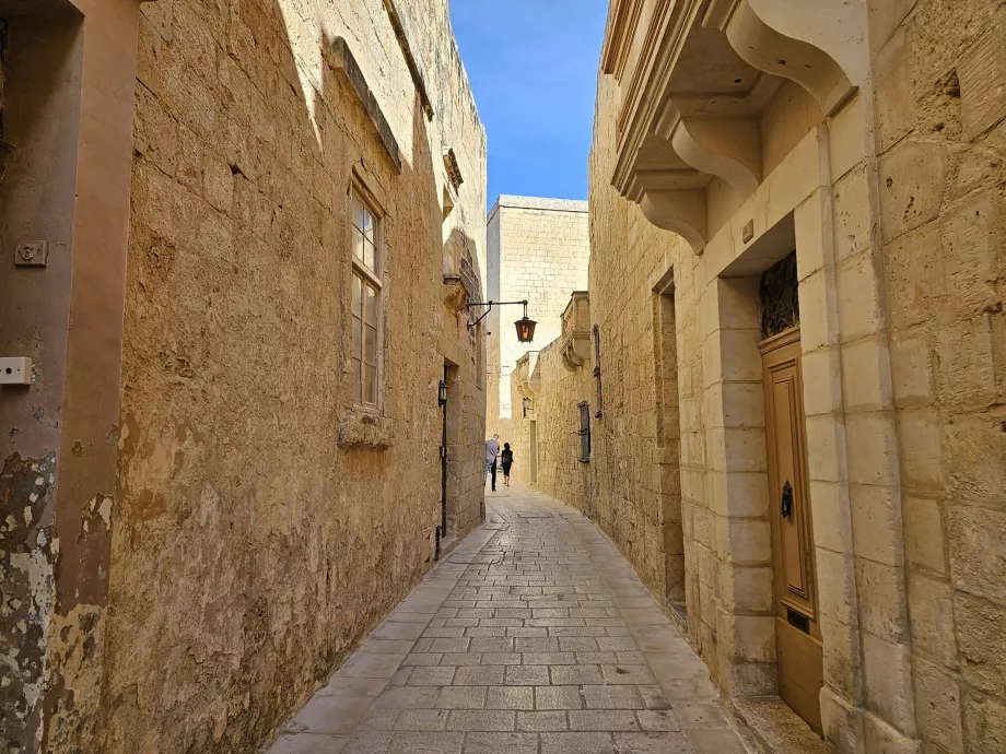 Calles del casco antiguo de Mdina