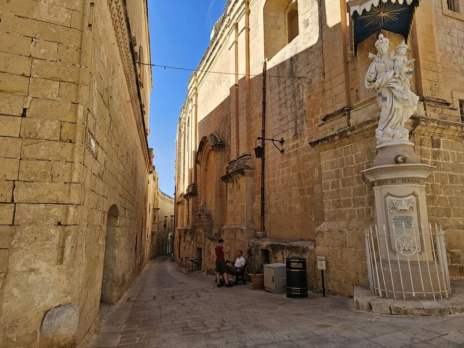 Calles del casco antiguo de Mdina