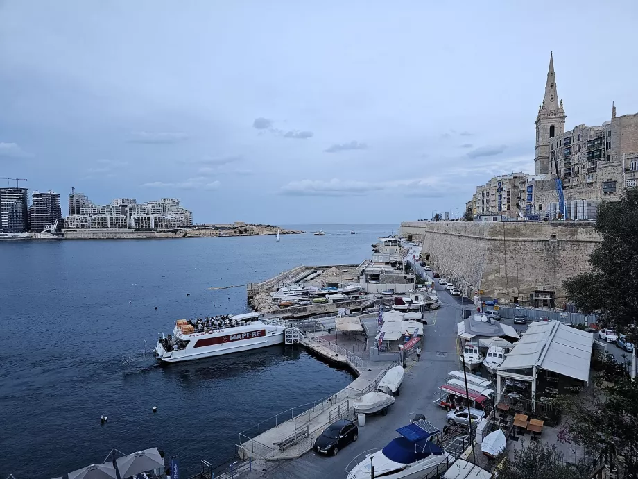 Muelle de transbordadores Valletta - Sliema