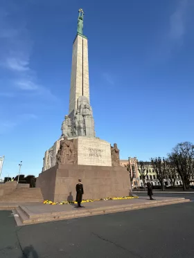 Monumento a la Libertad en Riga