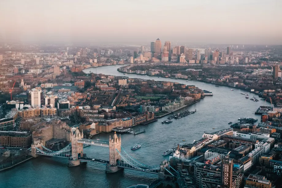 Londres a vista de pájaro