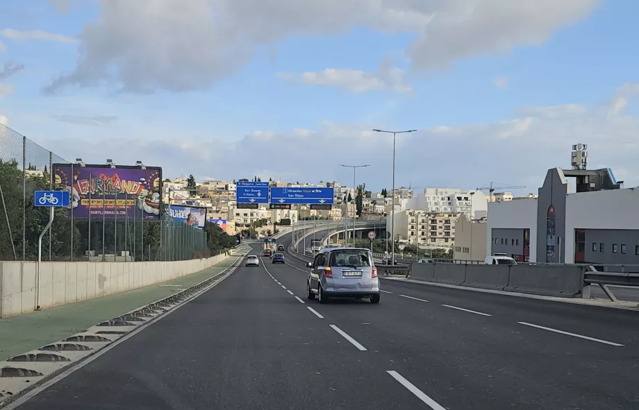 Autopistas en Malta