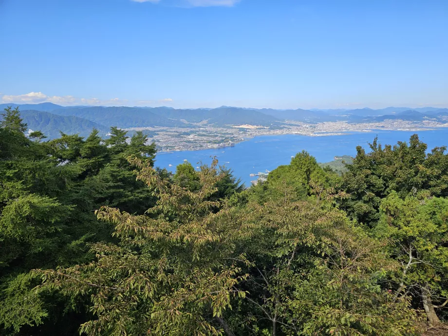 Vista desde el monte Misen