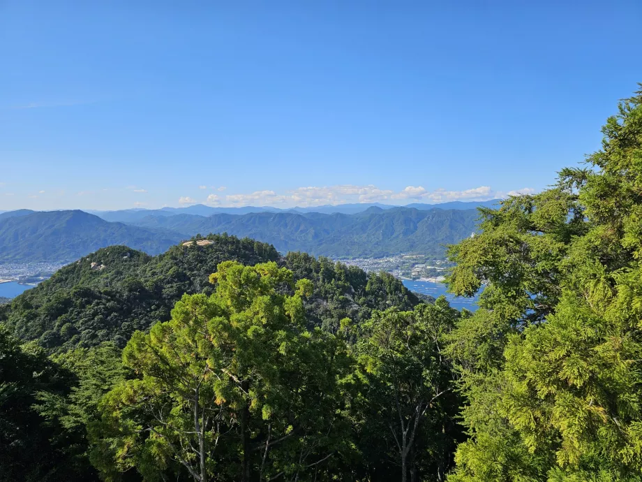 Vista desde el monte Misen