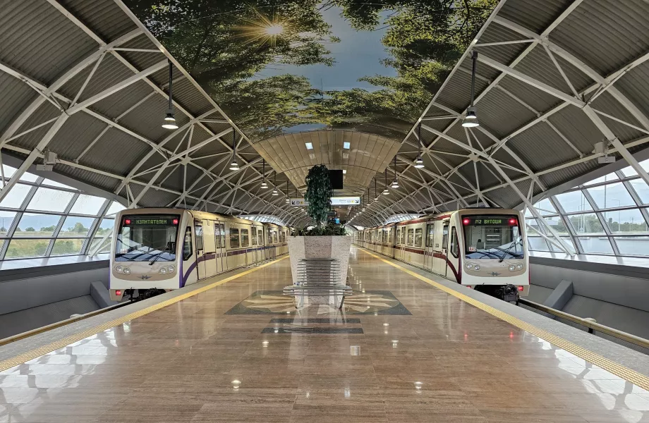 Metro, Aeropuerto de Sofía