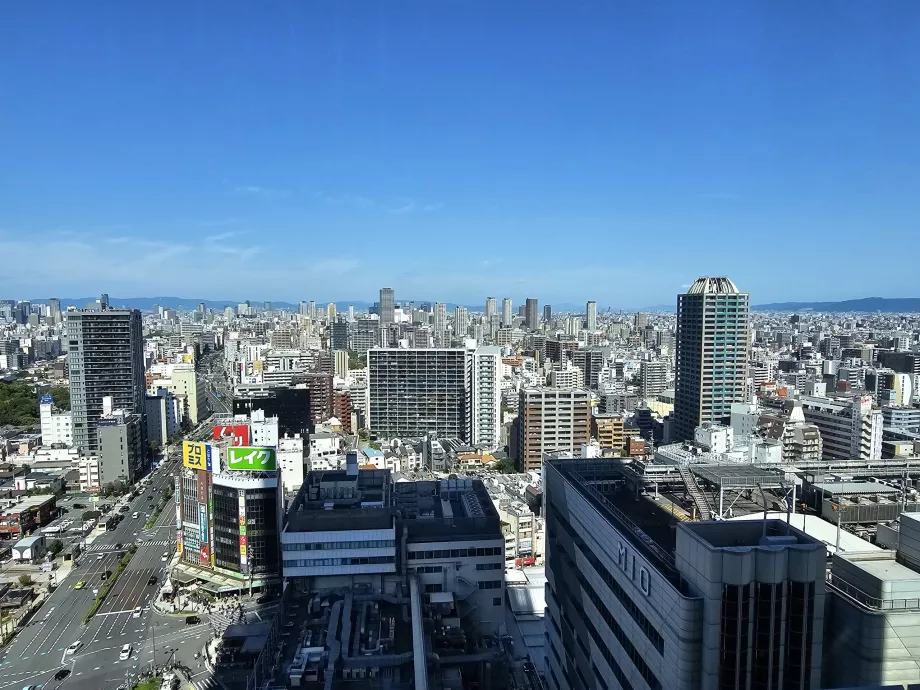 Vista desde el jardín Harukas 300