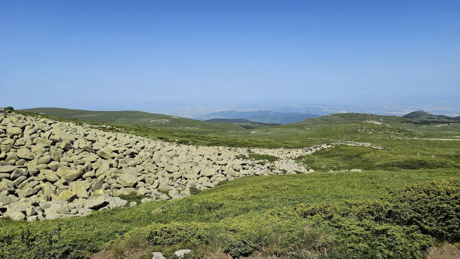 Vistas en los montes Vitosha