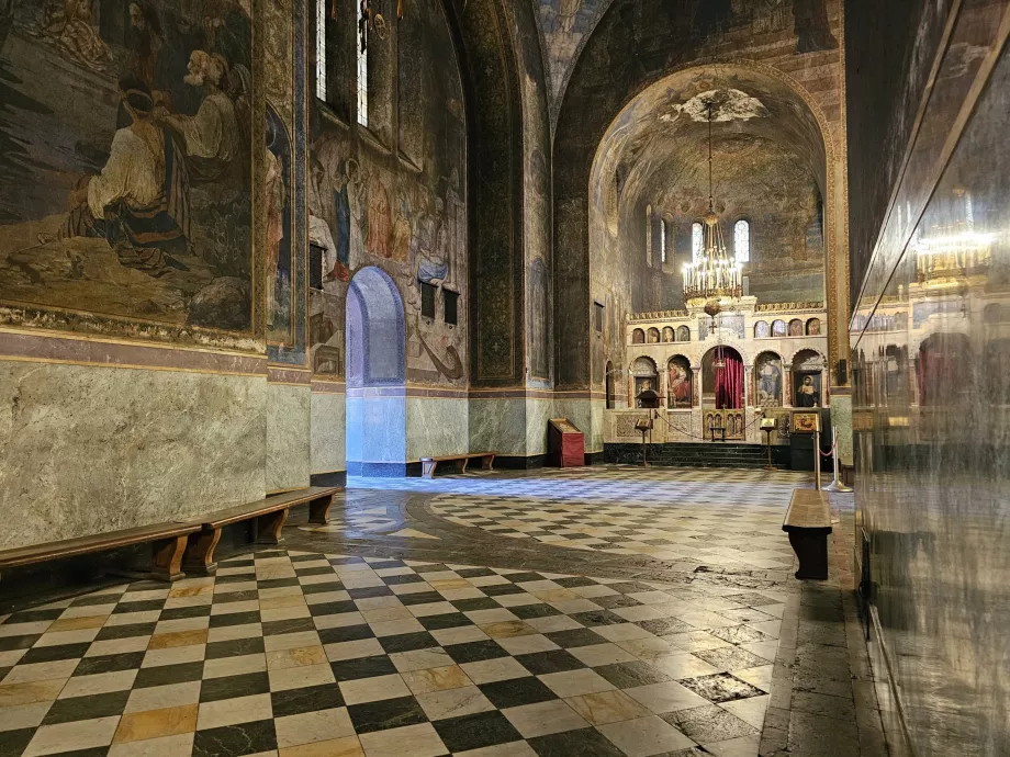 Interior de la catedral