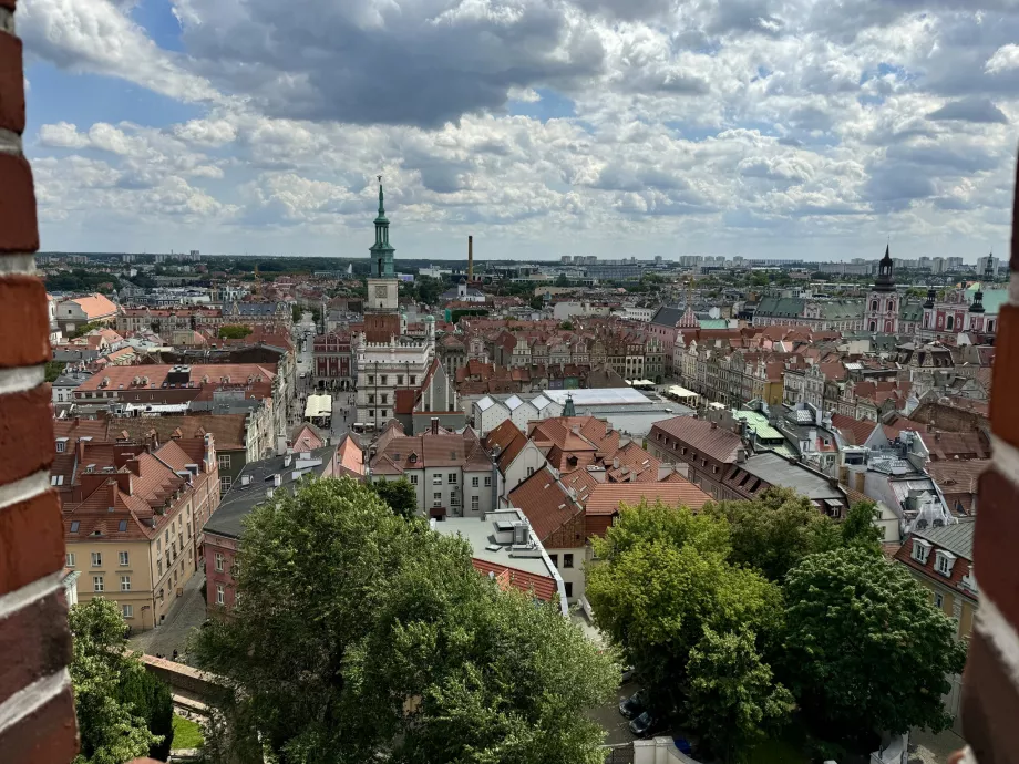 Vista desde el Castillo Real de Poznan