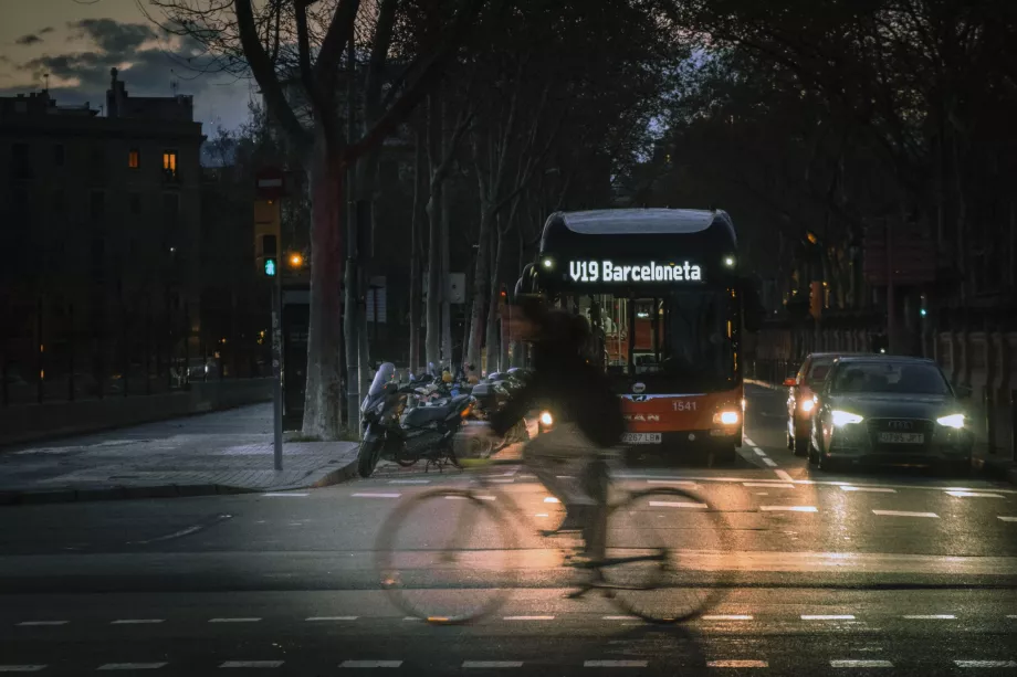 Autobús en Barcelona