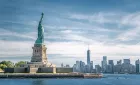Estatua de la Libertad y Manhattan
