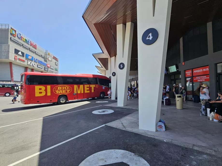 Estación de autobuses de Varna