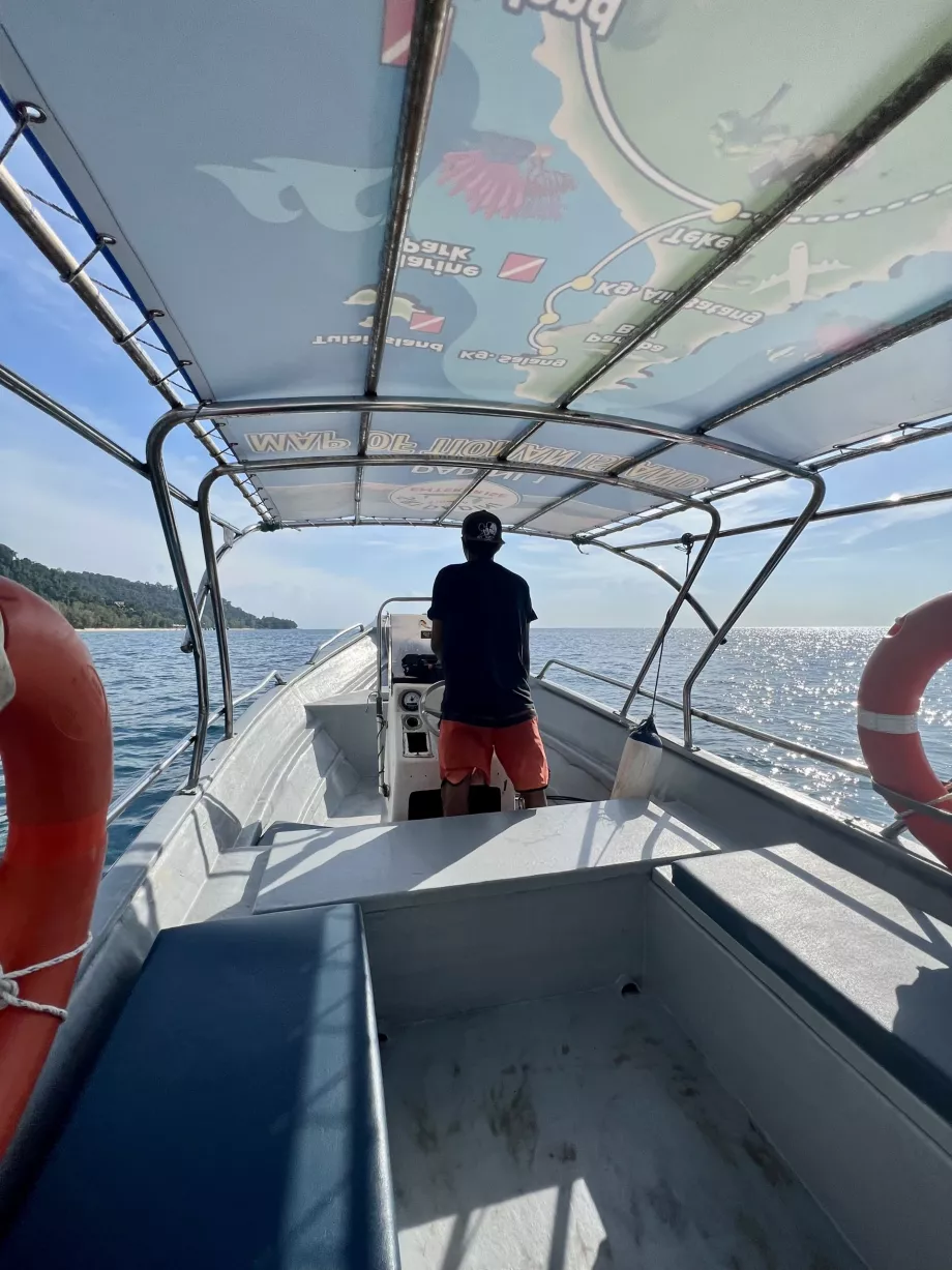 Taxi marítimo a Tioman