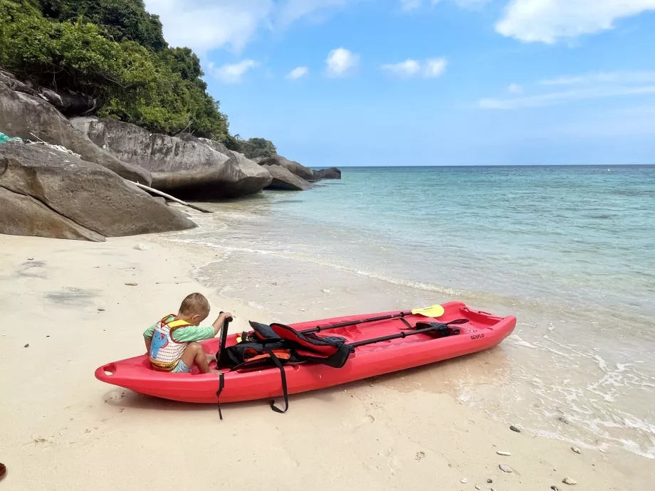 Kayak en Tioman